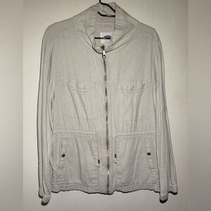 Old Navy Women's Light Creme Utility Jacket